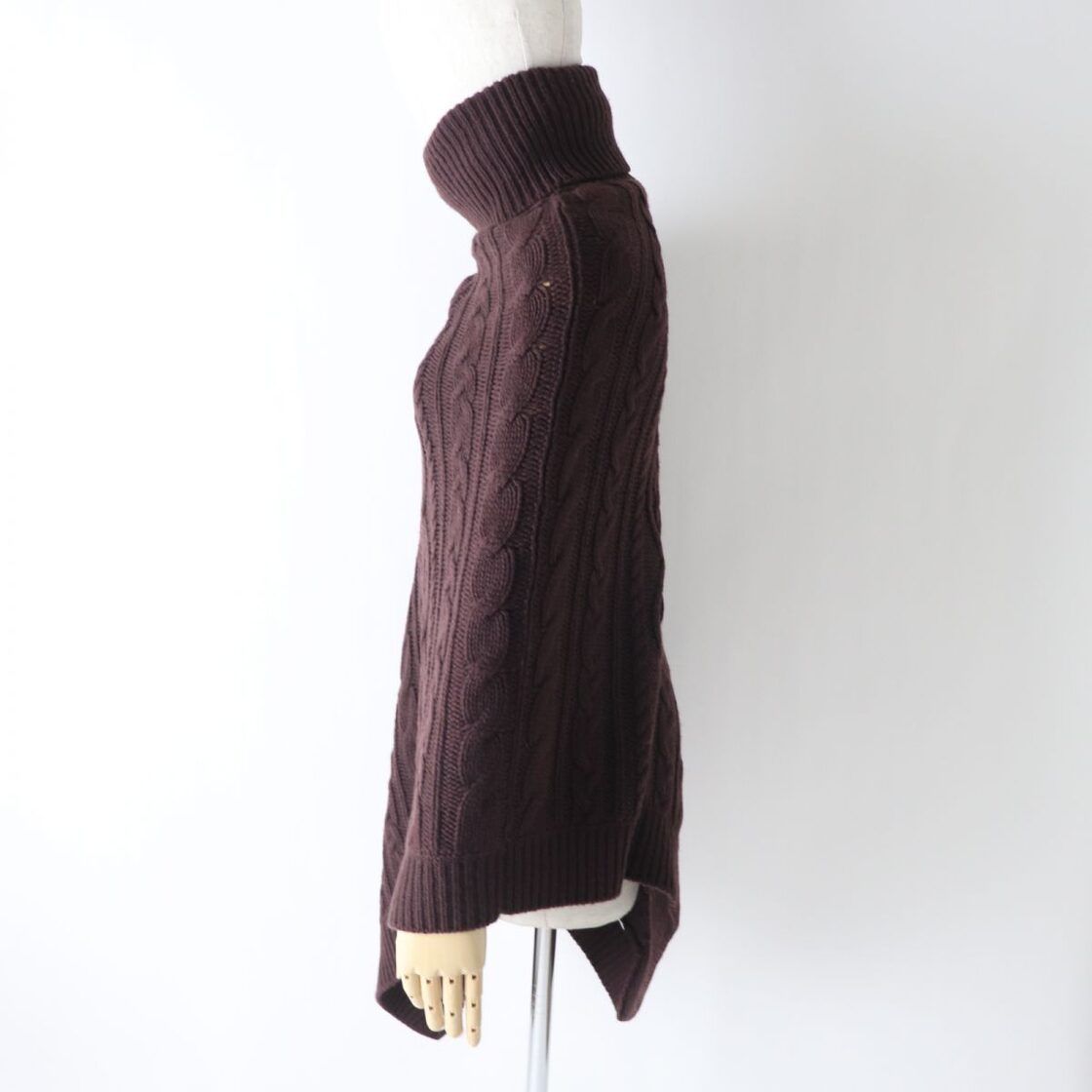 極美品◎伊製 LoroPiana ロロピアーナ レディース カシミヤ100 