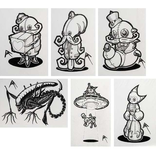 Doktor A: Original Drawing (78-83)