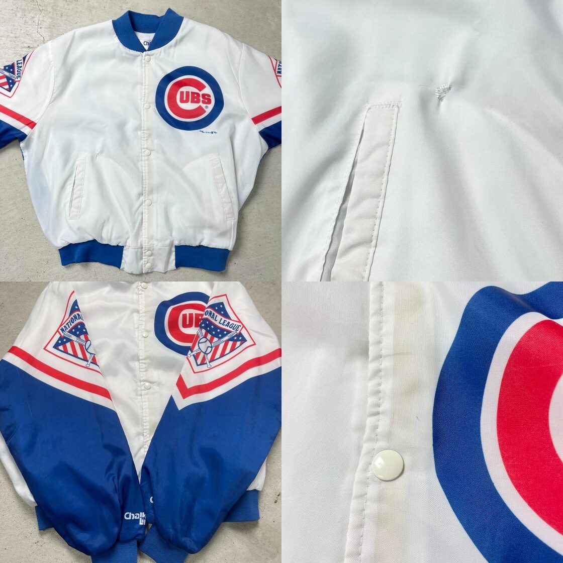 80年代 USA製 Chalk Line MLB シカゴ・カブス スタジャン スタジアム 