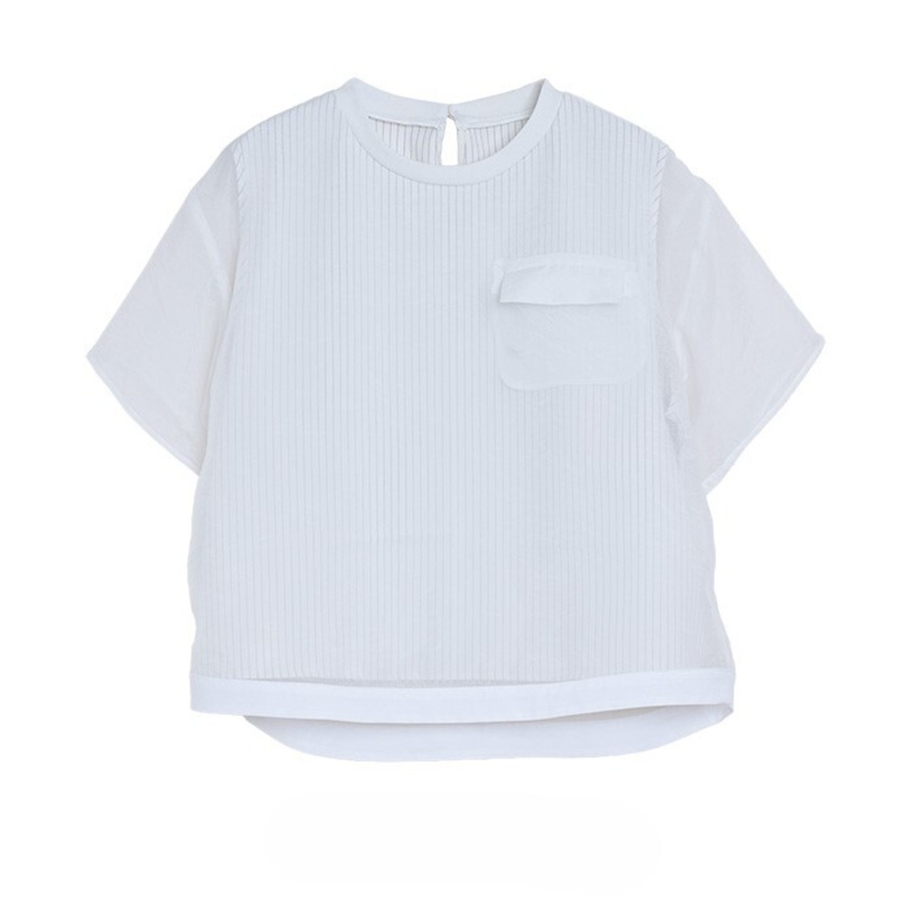 MMD105TEB シアーストライプTシャツ