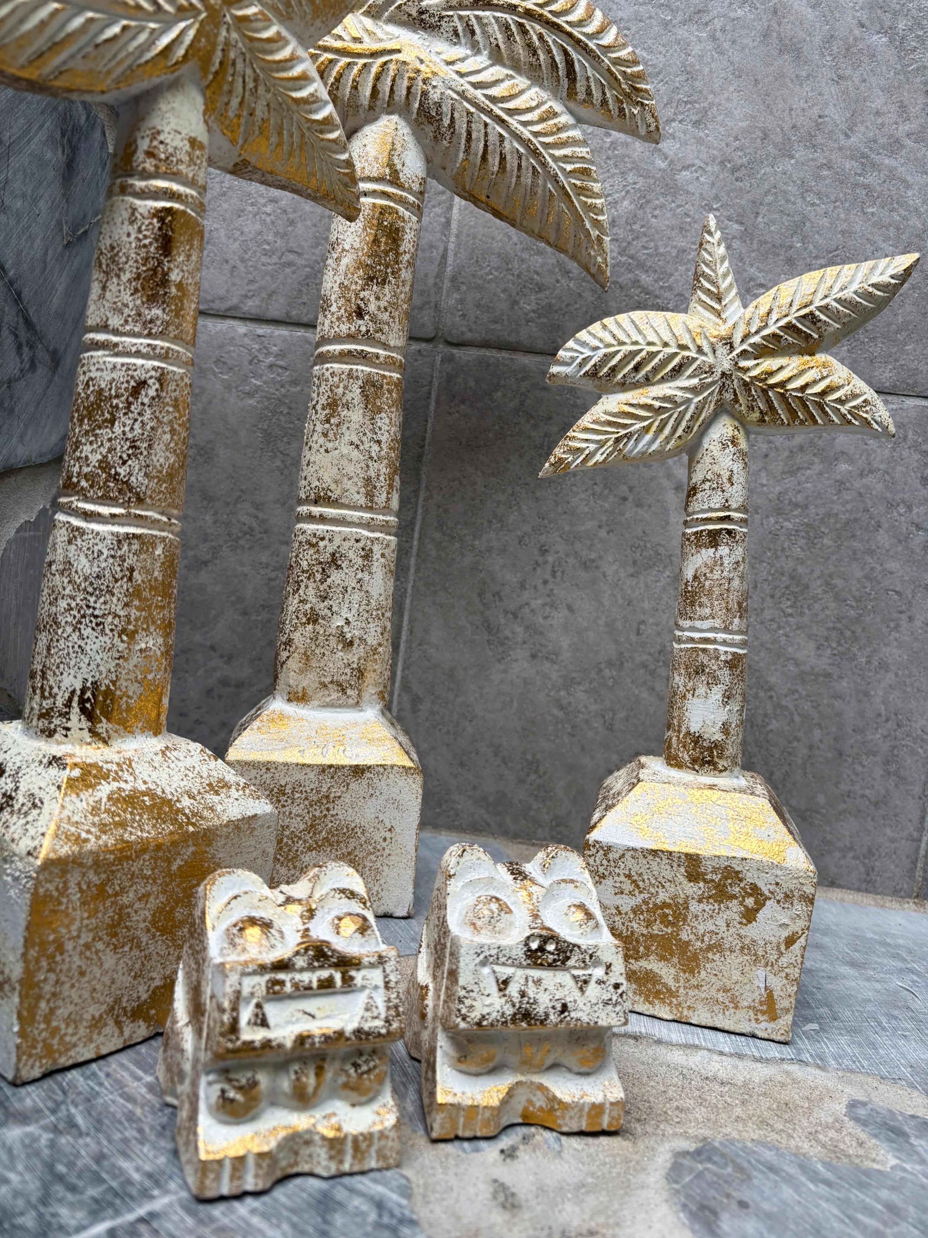 木彫りのヤシの木 Lサイズ | のざき民芸