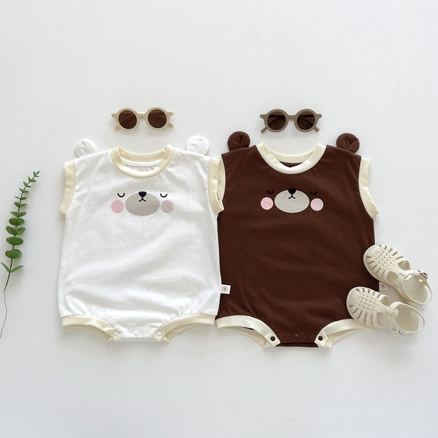 BABY　クマさんロンパース