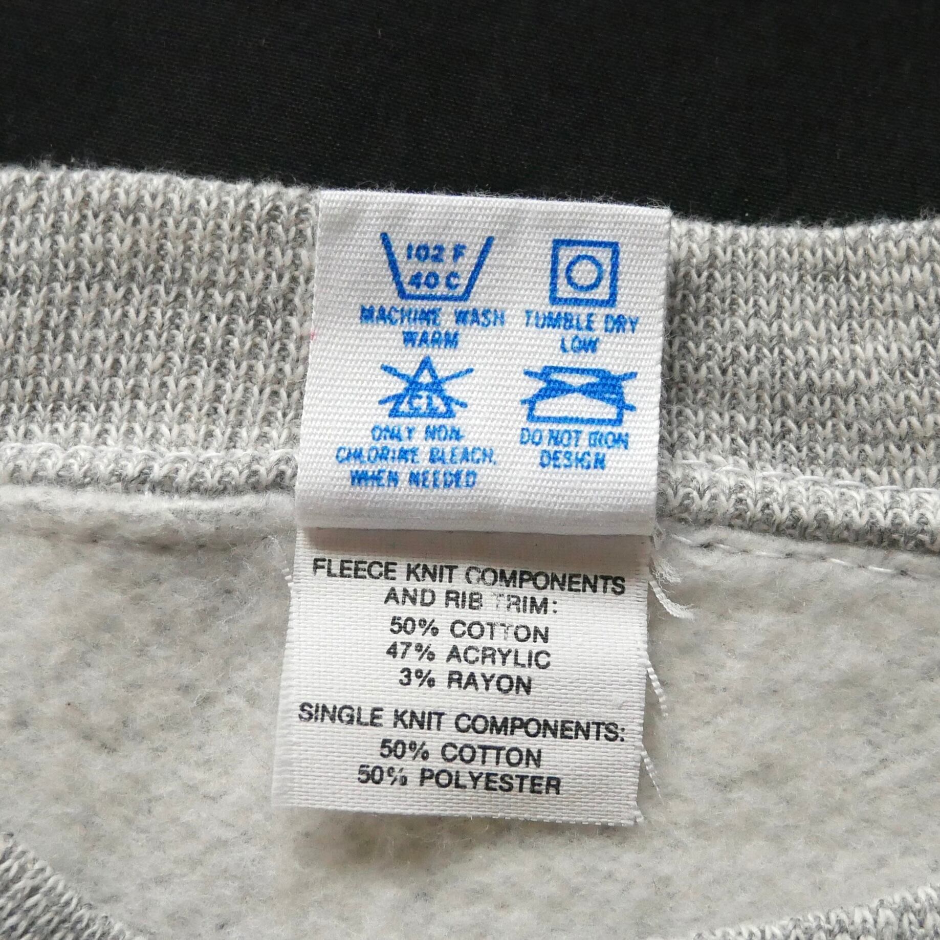 Made in USA 80s champion raiders sweat tshirt layering tops