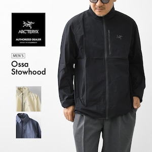 ARC'TERYX [アークテリクス正規代理店] Ossa Stowhood Men's [X000010285] オッサ ストウフード メンズ ・軽量ジャケット・スタッシュフード・通気性・吸湿速乾・ハイキング・トレイルラン・登山・アウトドア・ミニマルデザイン・MEN'S [2026SS]
