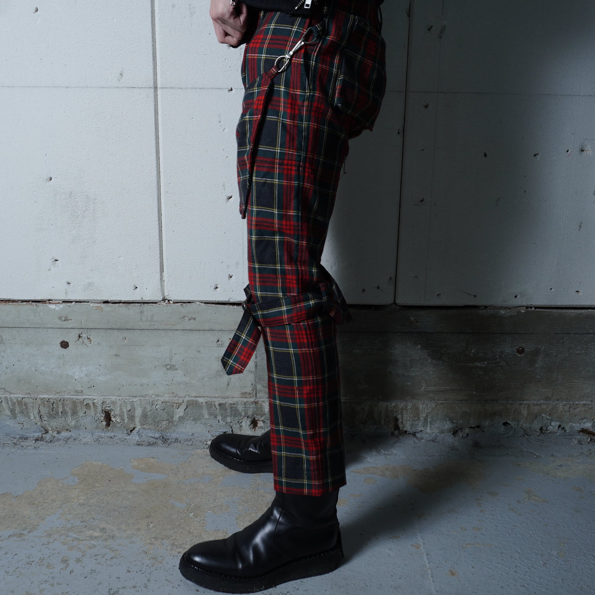 Vivienne Westwood】ヴィヴィアンウエストウッド フラップ付タータン
