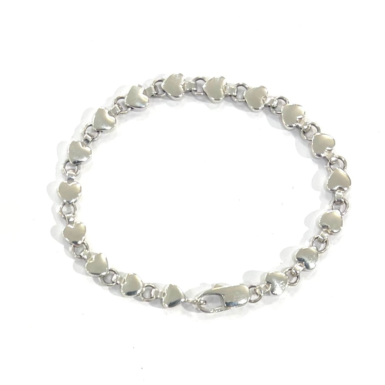 TIFFANY&CO. 】 2749 ティファニー ハートパフリンク ブレスレット