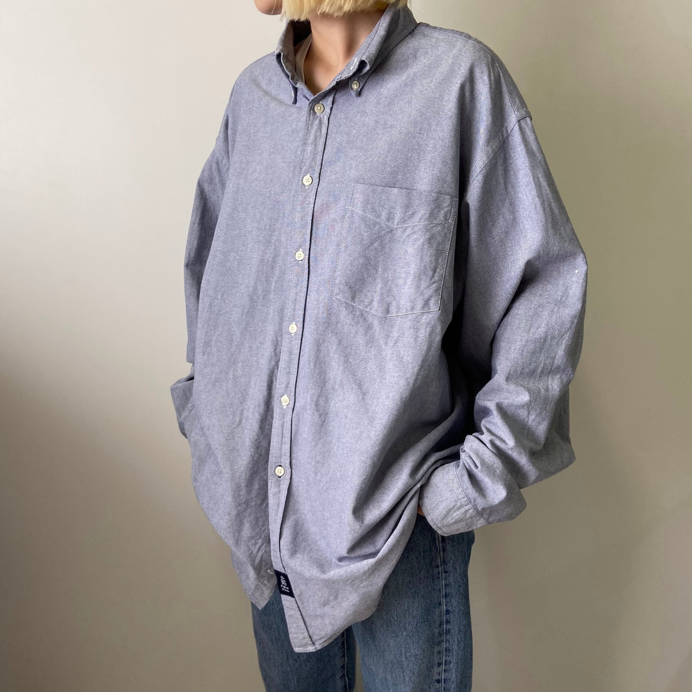 00s OLD GAP tech regular color shirts - シャツ