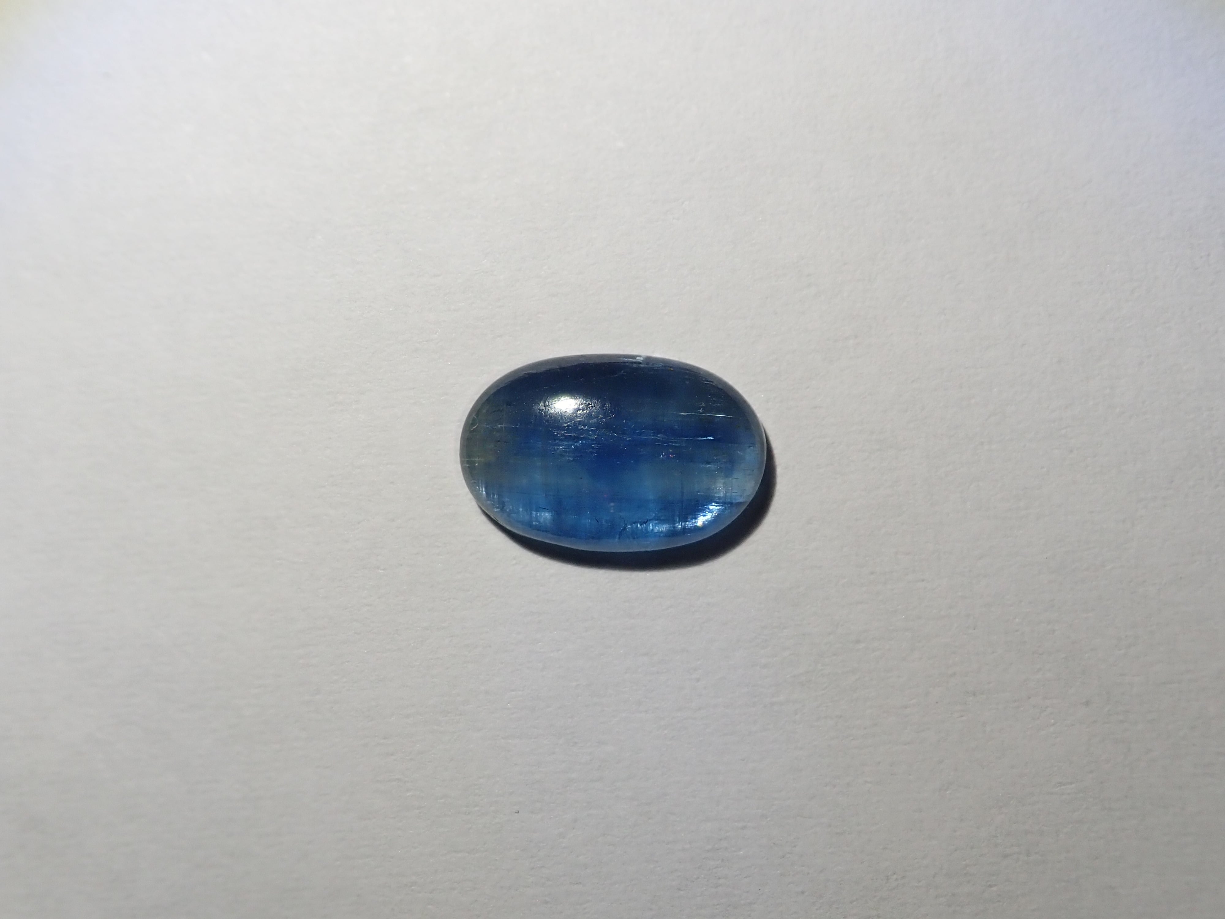 ブラジル産 カイヤナイト ワンド ゴールドスタンド付き 214g ブレス ブルーグリーンカイヤナイト＜ブラジル産＞ 丸 [co-g0772