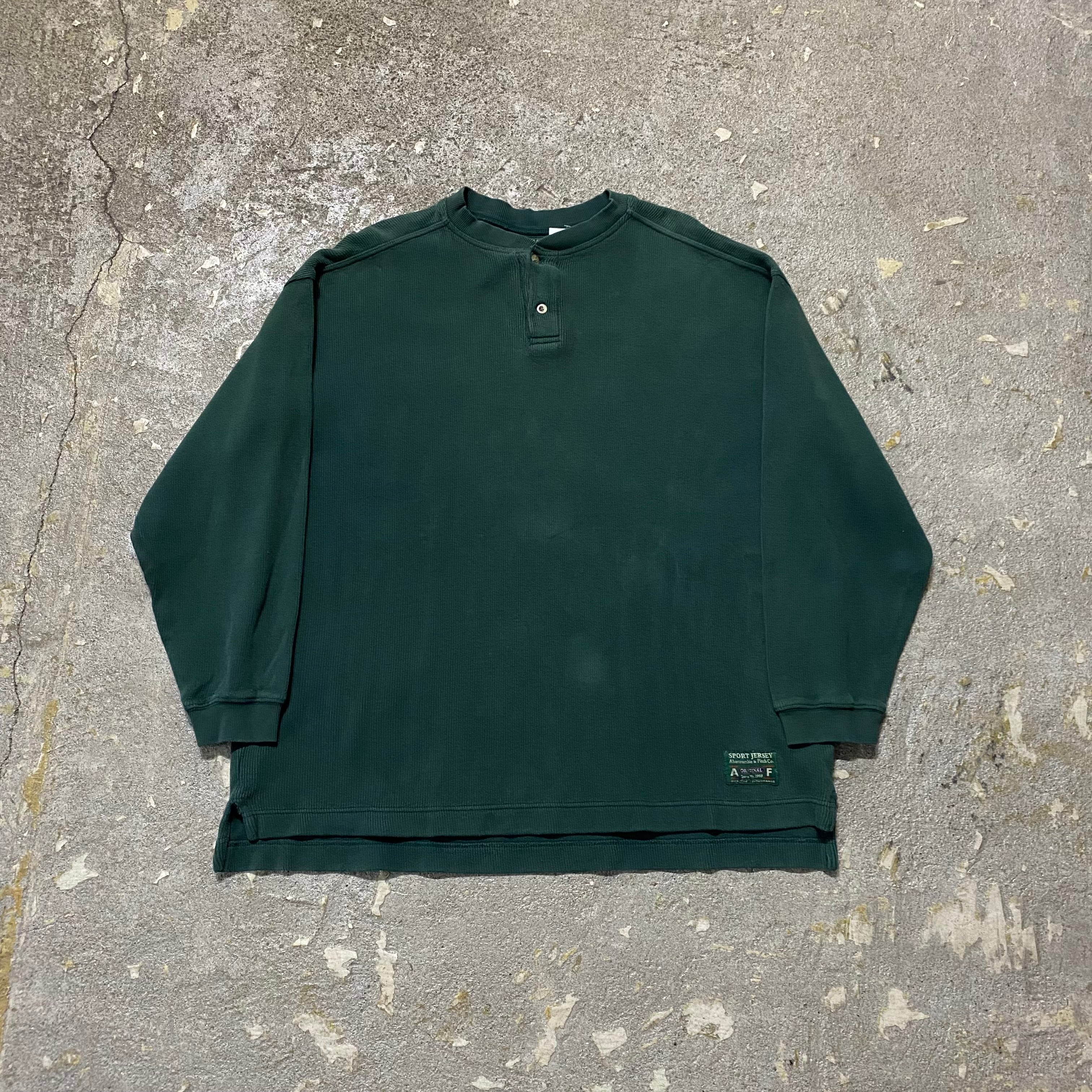 90s Abercrombie&Fitch Co henry neck L/S T-shirt【仙台店】 | What'z up