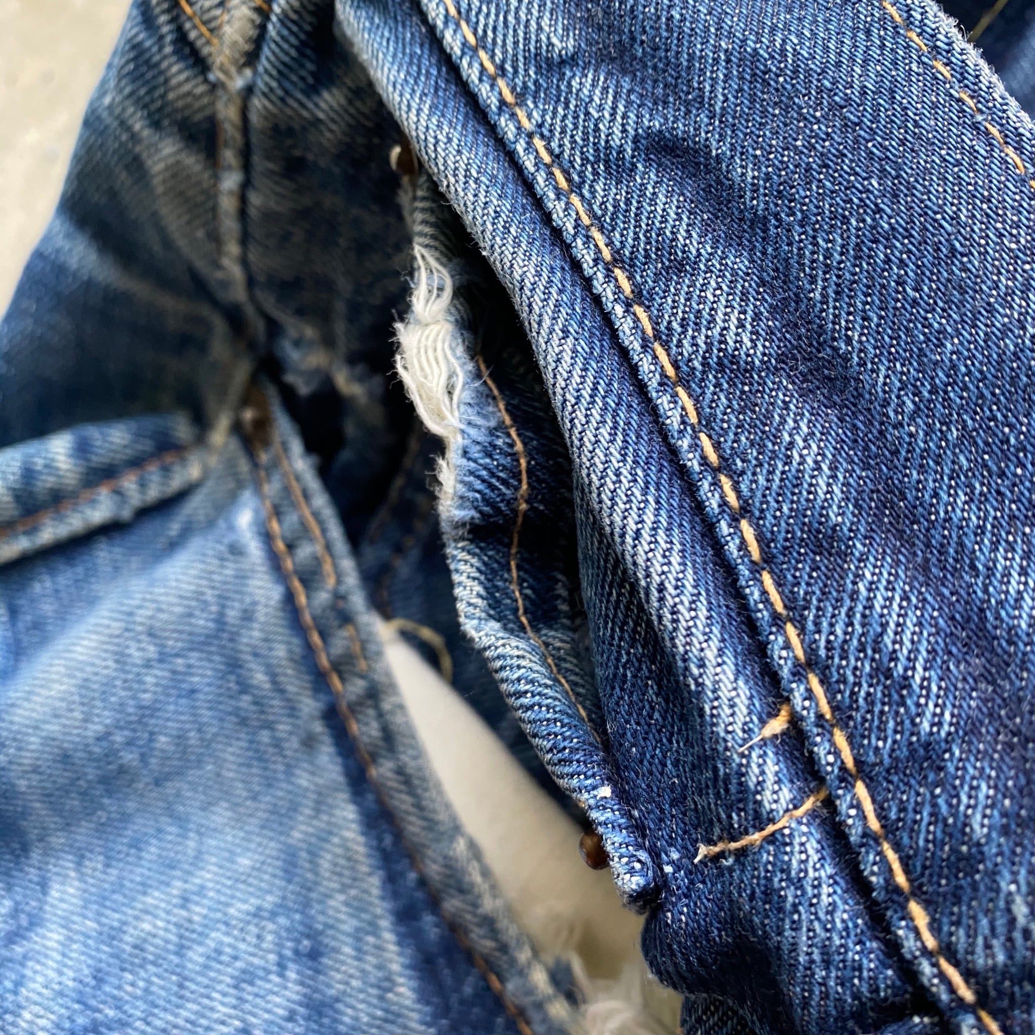 希少 60年代 ビンテージ USA製 Levi's リーバイス 最初期 ビッグE 赤耳付き 505-0217 551Z ダブルネーム スリムストレート  テーパード デニムパンツ 60s ヴィンテージ メンズW35 L31 古着【デニムパンツ】 | cave 古着屋【公式】古着通販サイト