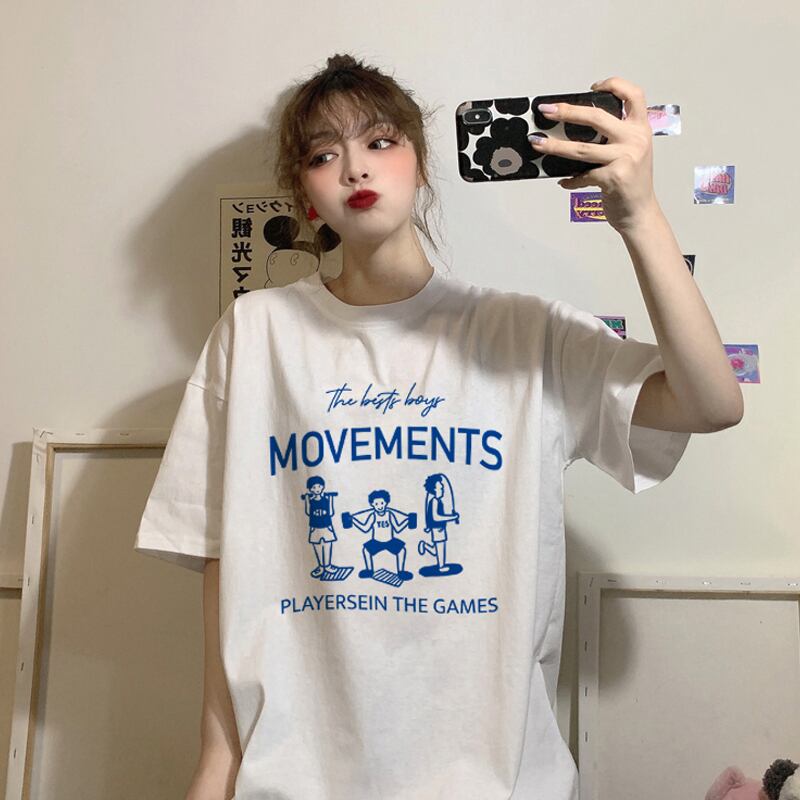 ホワイトシャツ スプリングルーズTシャツ トップス 春物 試着室46480859760