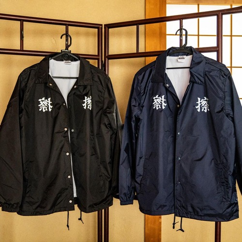 KOSULI KANJI REFLECTOR NYLON COACH JACKET/擦 コスリ リフレクター ナイロンコーチジャケット