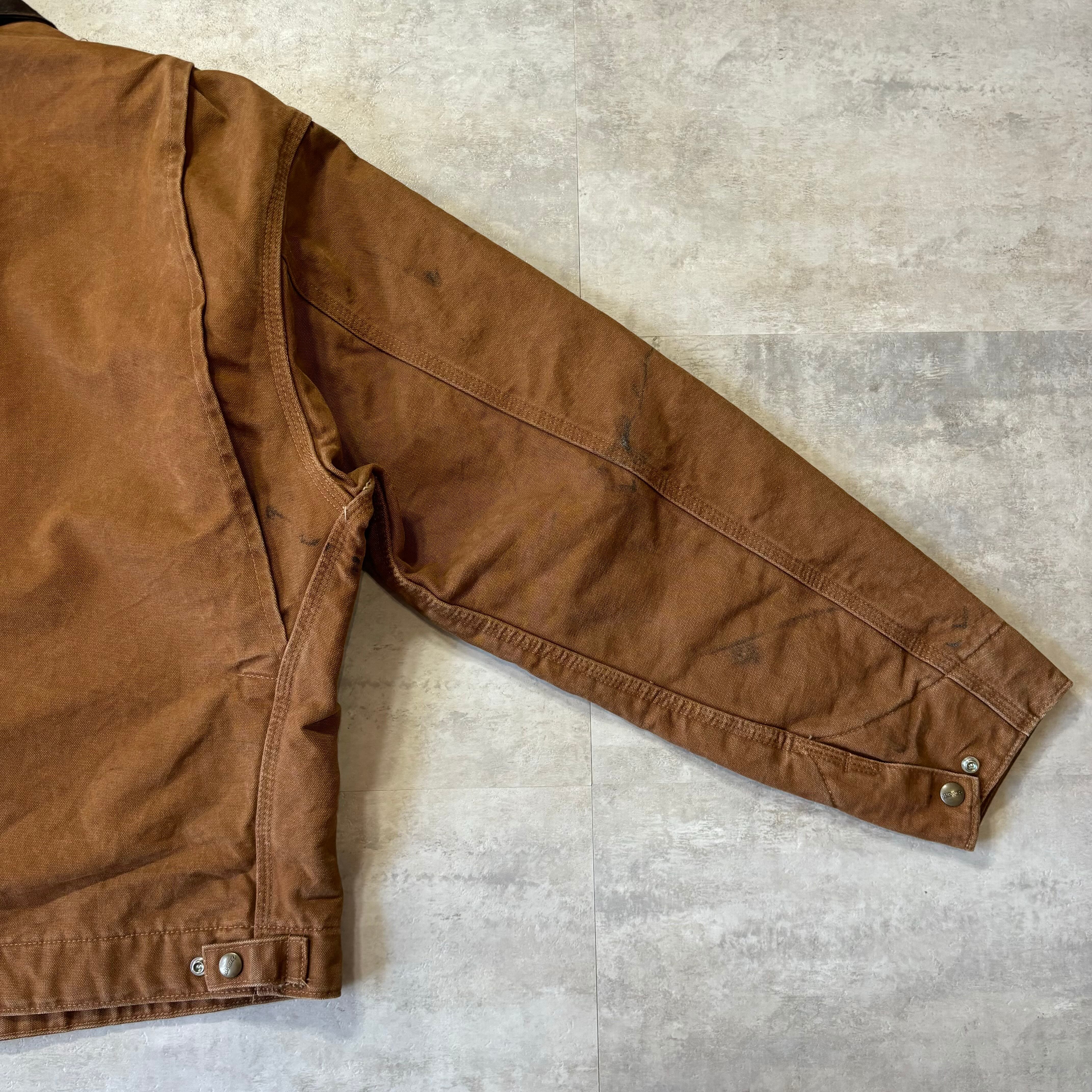 carhartt デトロイトジャケット ブラウン 短丈 no.1220 | 古着屋ROCKET