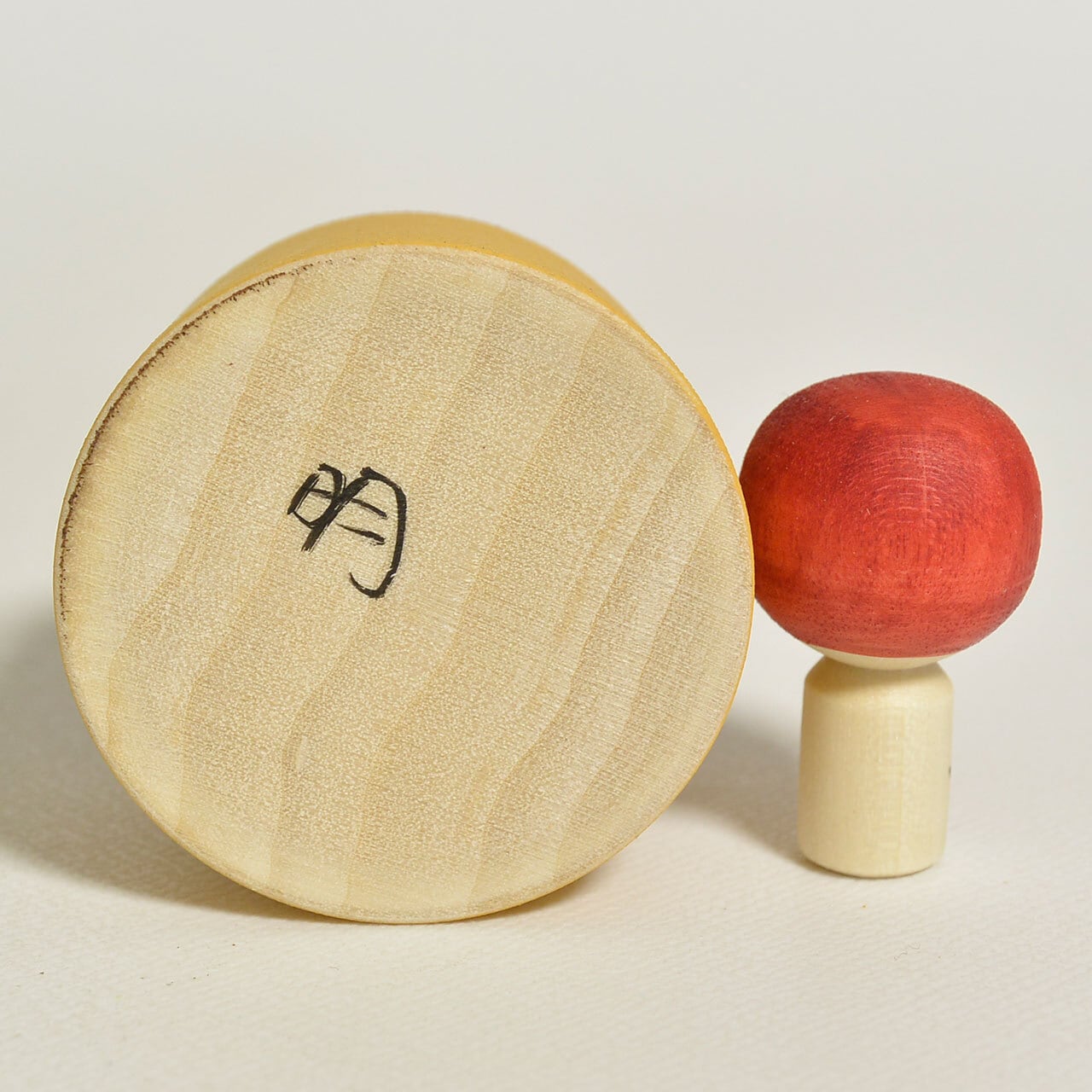 プリンちゃんえじここけし 約1.5寸 約4.5cm 鈴木明 工人（作並系