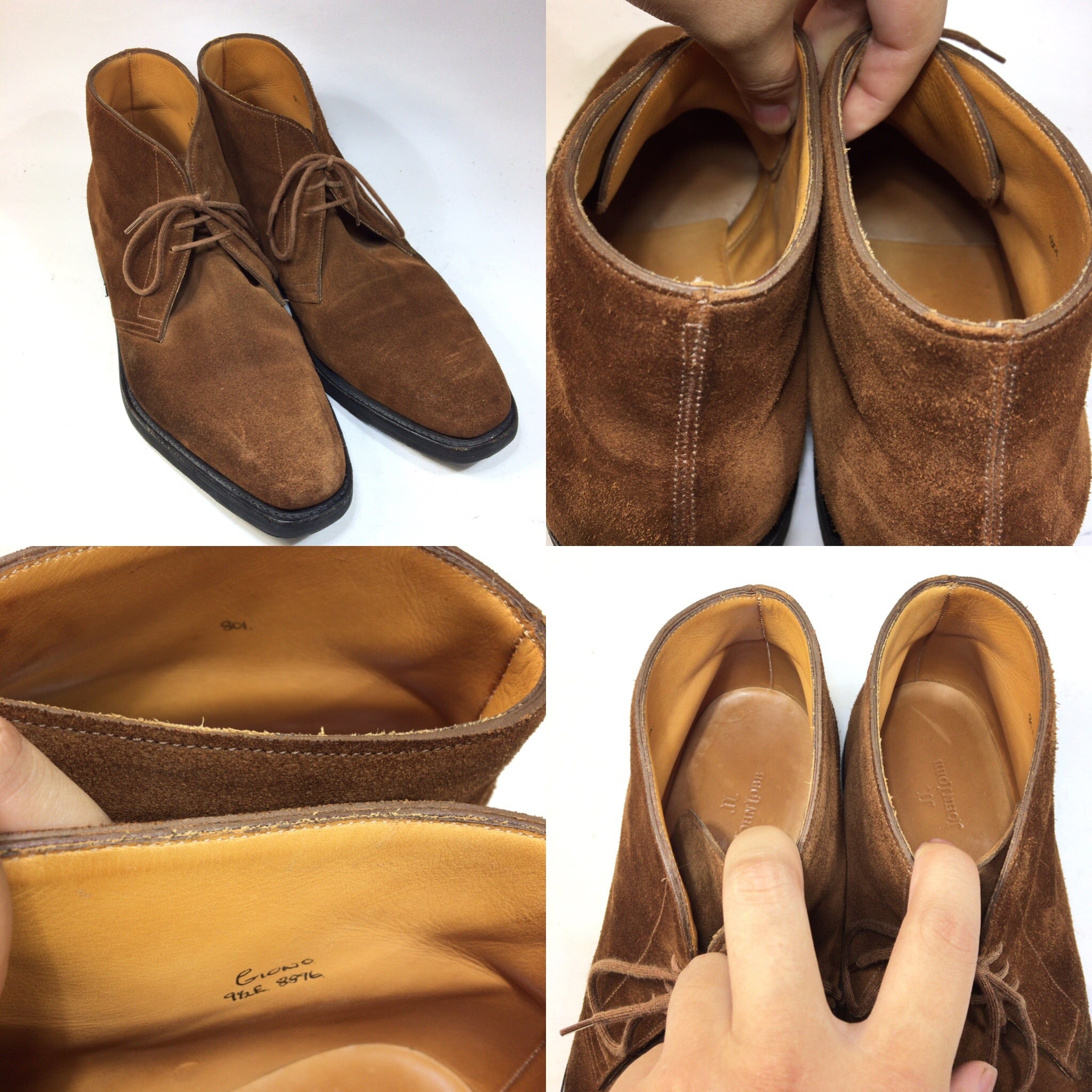 ジョンロブ John Lobb チャッカブーツ Giono 28cm | 中古靴・革靴