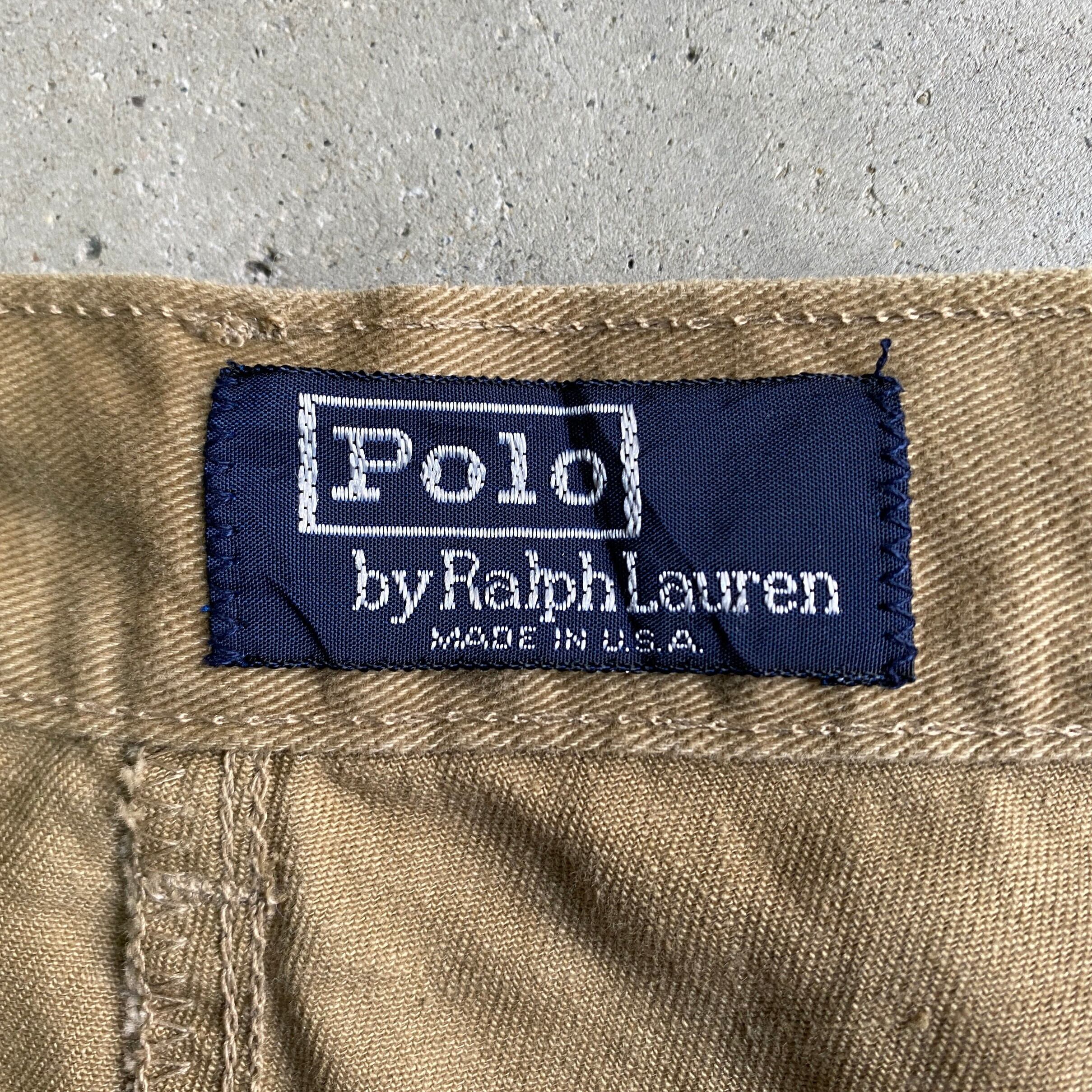 USA製 90年代 Polo by Ralph Lauren オールドラルフローレン 2タック