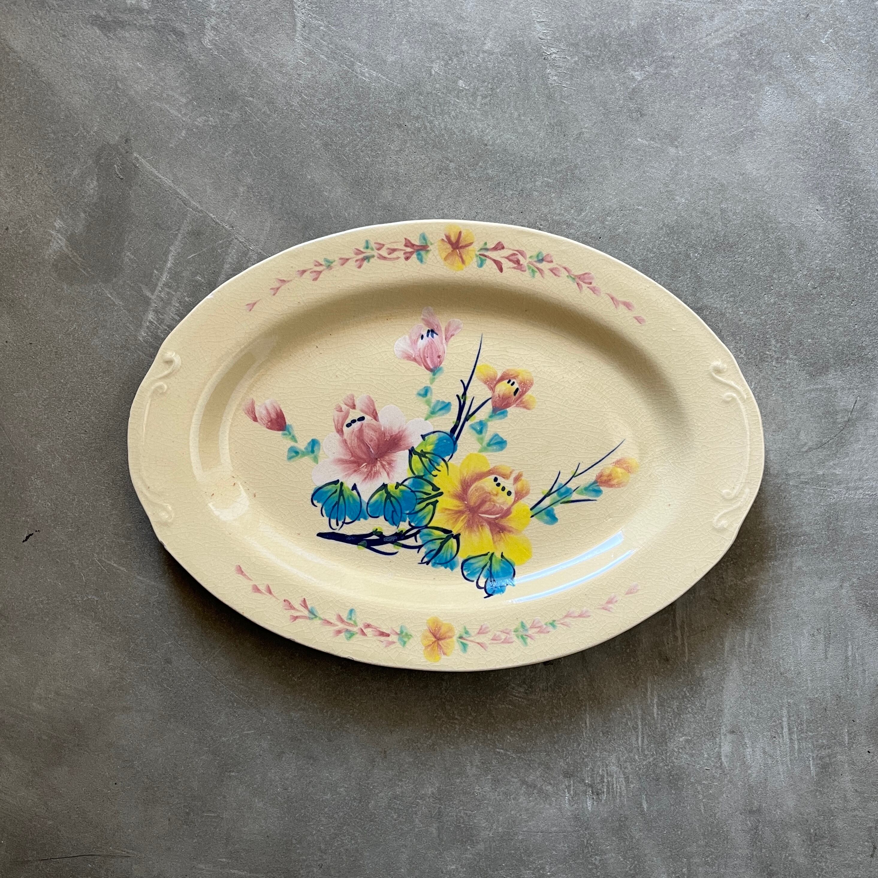 ソンベ焼　4点　新品未使用 ベトナム・ソンベ焼・青花・プレート(SS)・小皿 | 旅するレトロ雑貨店