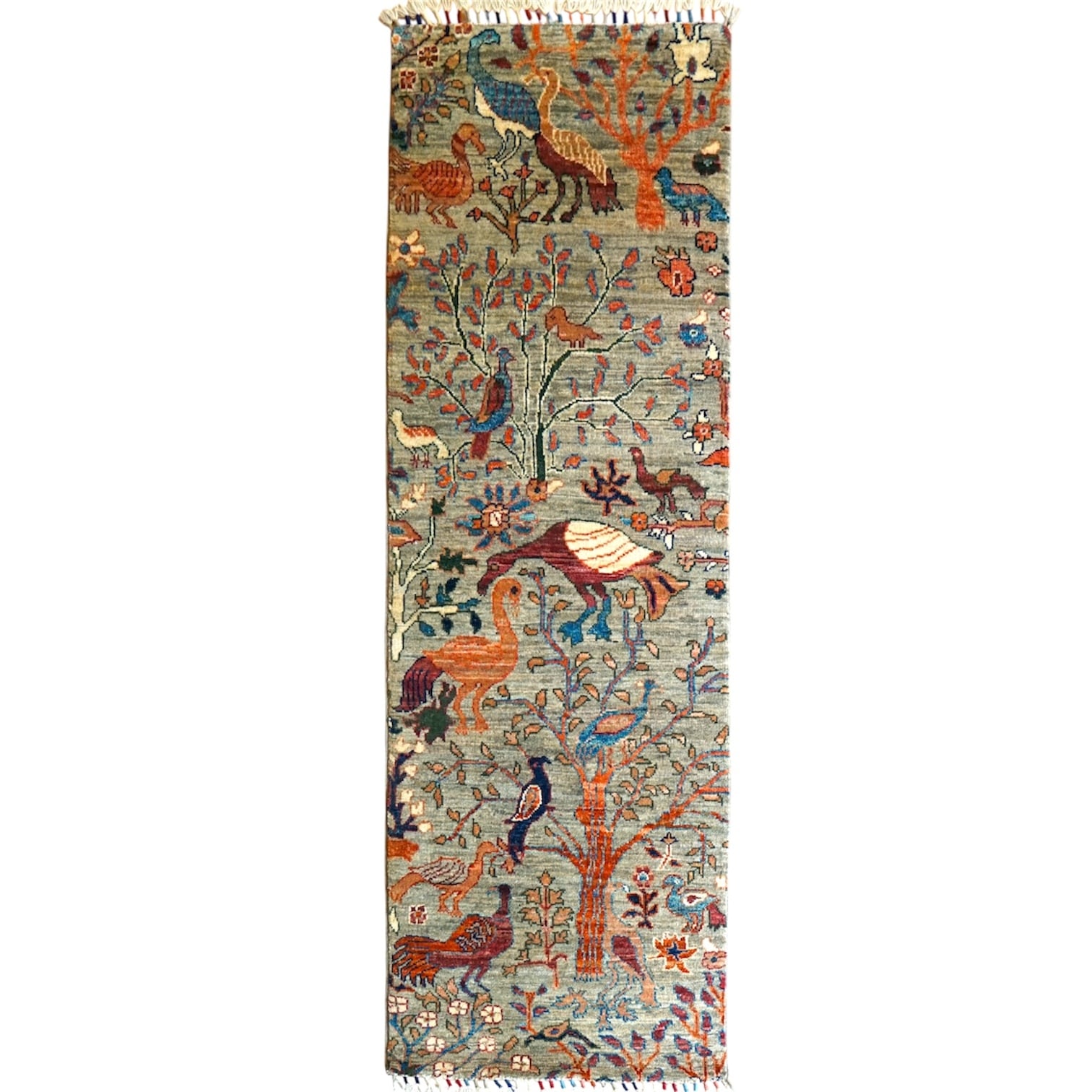 ペルシャ手織りシルジャンキリム トライバルラグ 146×105cm | Decorworks