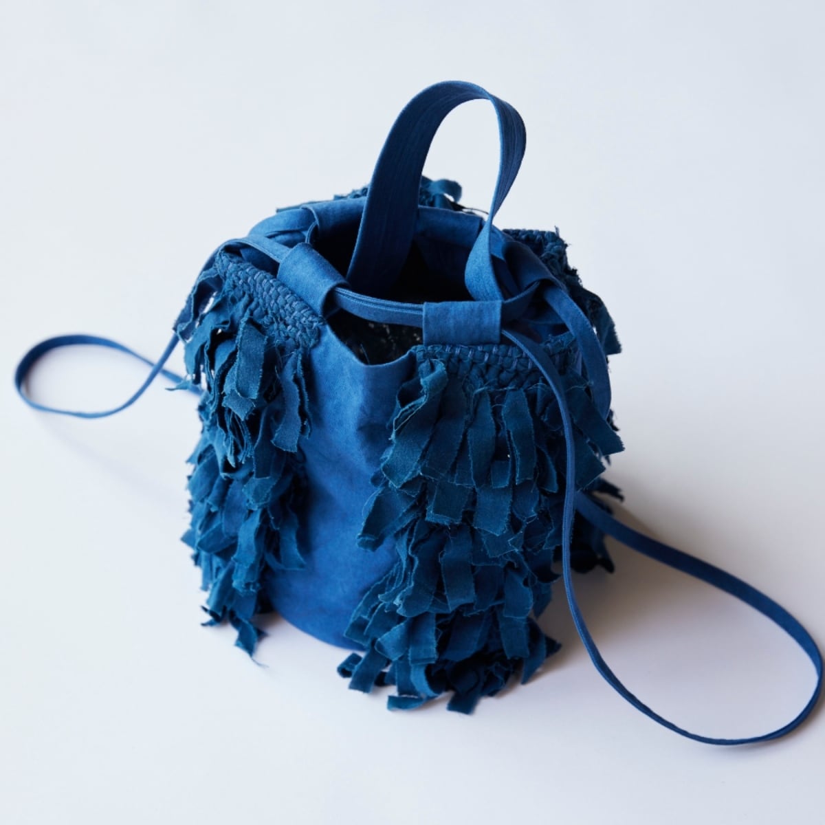 Handmade Indigo Dyed Bag / ハンドメイド藍染バッグ | yuisetouchi