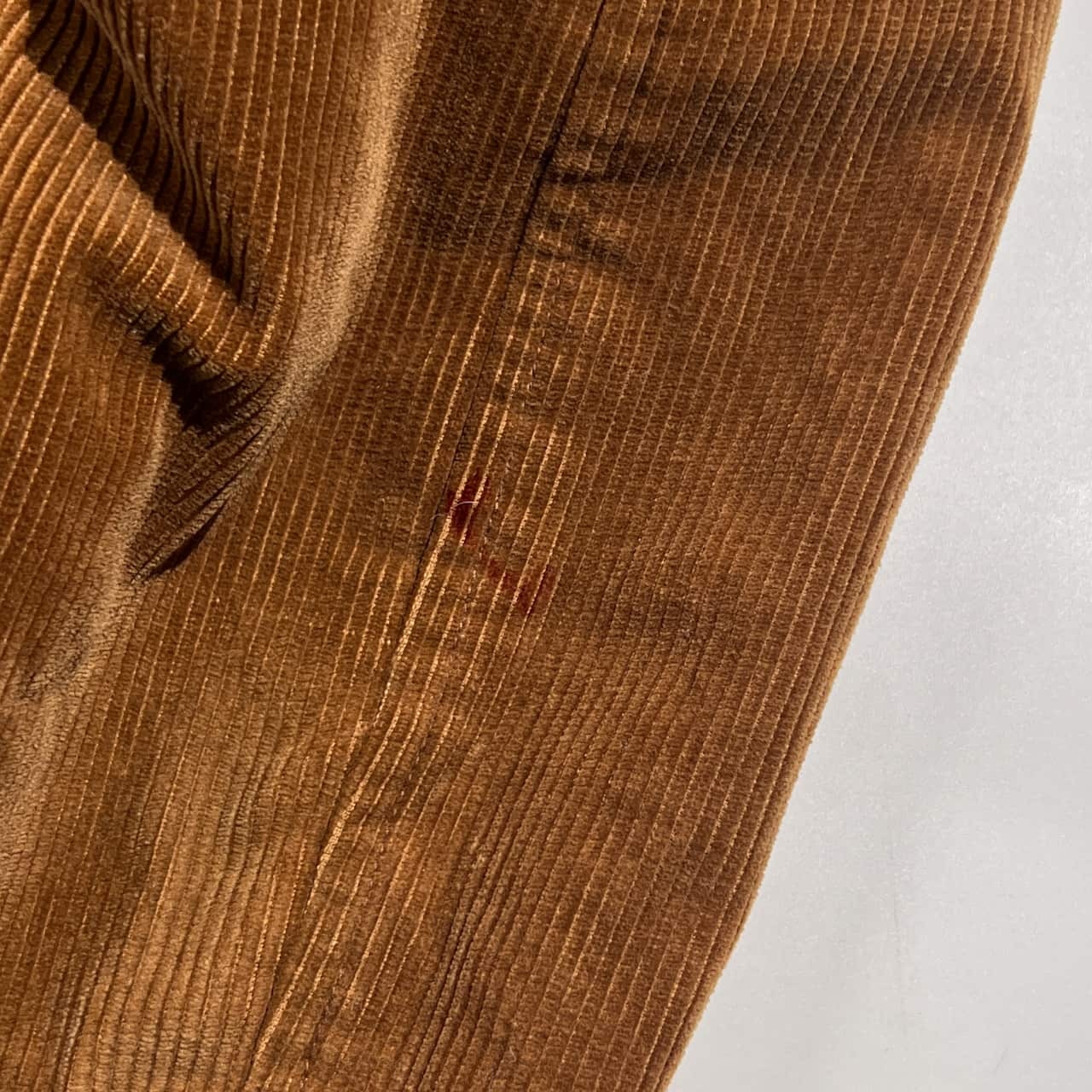 70s 80s VAN JAC ヴァンヂャケット 裏地チェック ショールカラー コーデュロイ 中綿 コート ジャケット M /キャメル・ブラウン系 メンズ アイビー トラッド ビンテージ