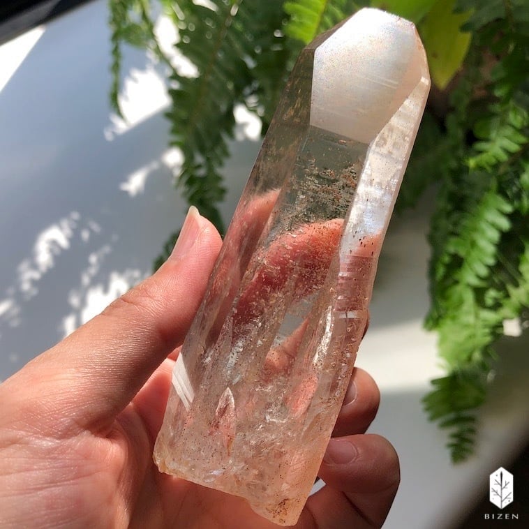 ザンビア産 サクリファイス クリスタルポイント ガルサ渓谷産 ヒマラヤ 水晶 ポイント 106g