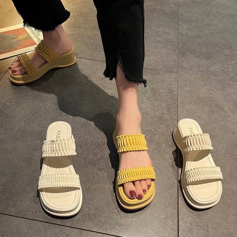 サンダルミュールレッド 靴 シューズ 部族の婦人靴97889756856