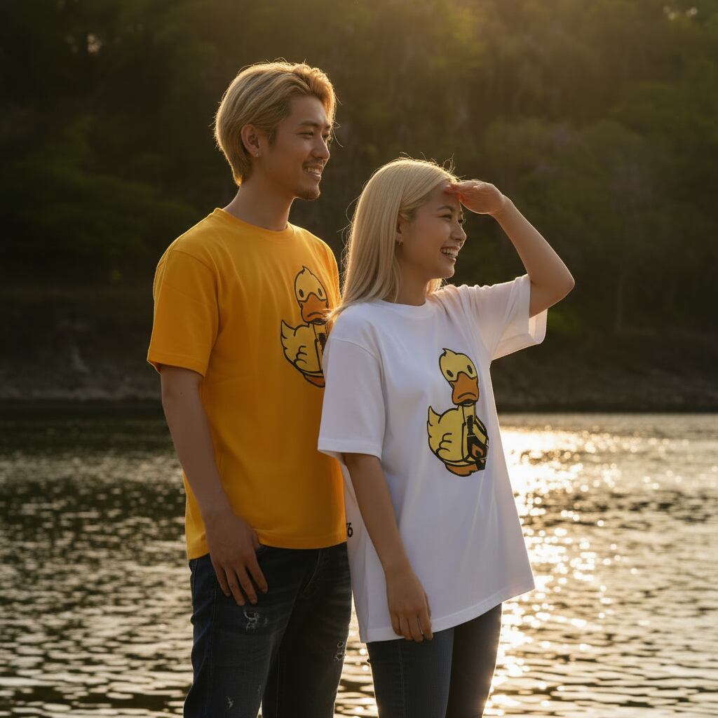 ゴディダック半袖Tシャツ（あひる） | Godisru