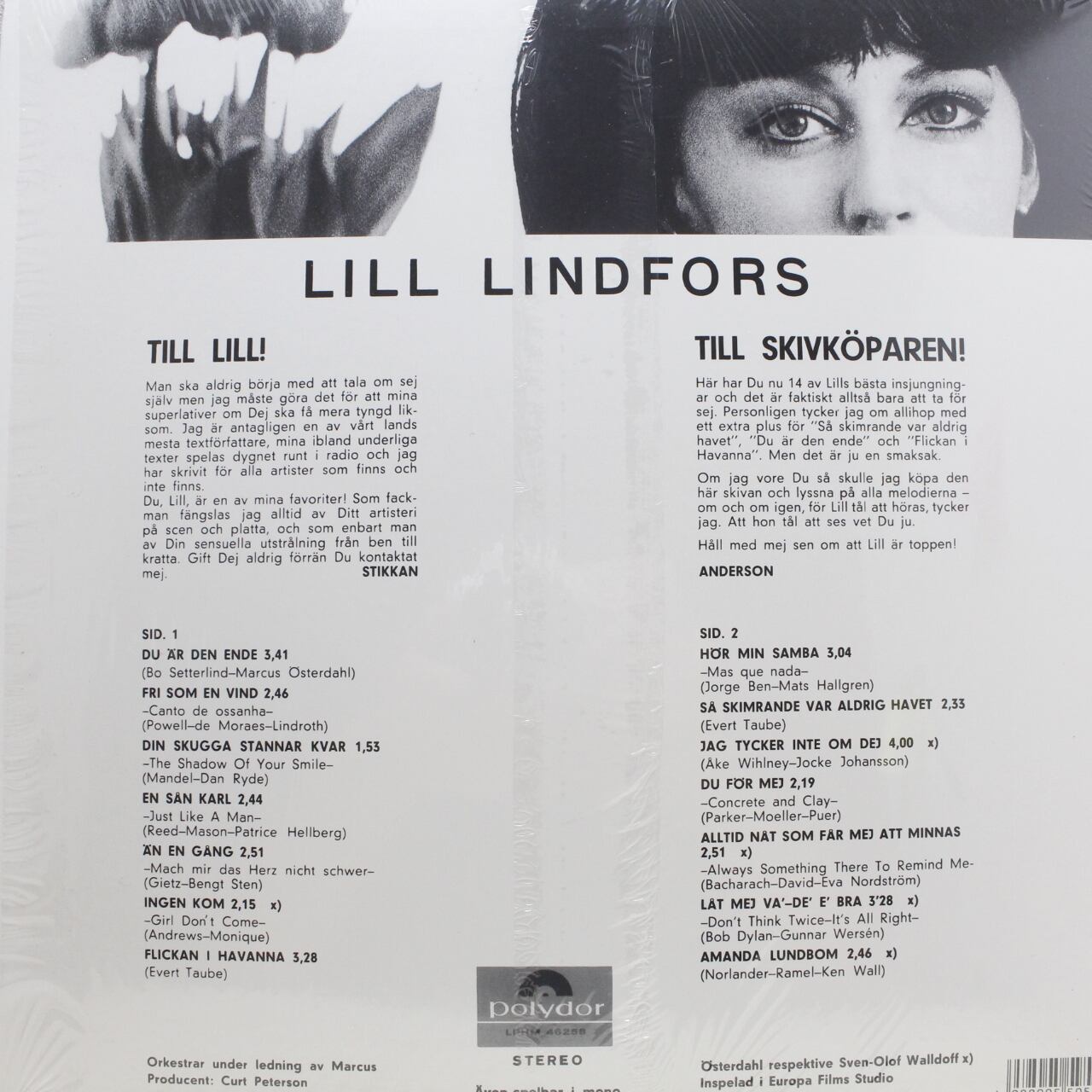 Lill Lindfors / Duar Den Ende [UM3J-3001] - 画像2