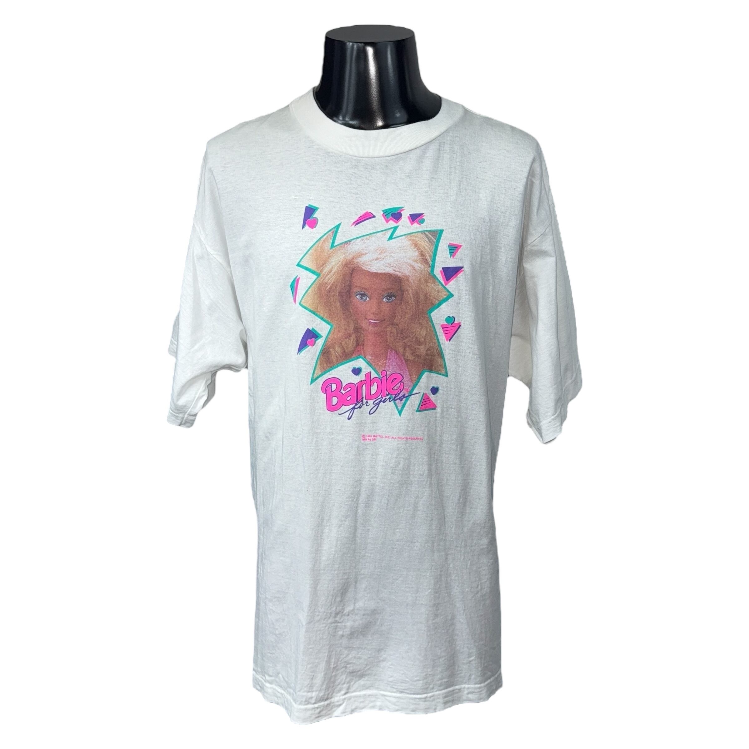 90s BarbieバービーTシャツ XL BARBIE】バービー Tシャツ XL | luxury&vintage カサコレ<kasacolle>