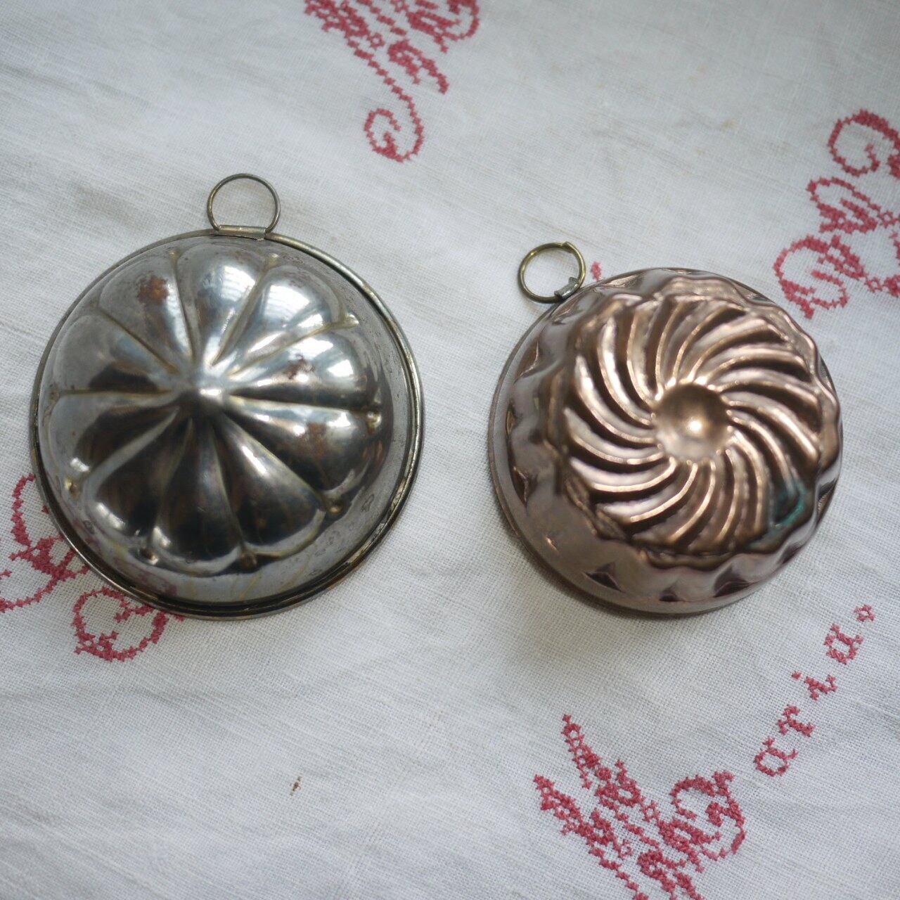 コッパーモールド ゼリー型2個 菓子型M ドイツ