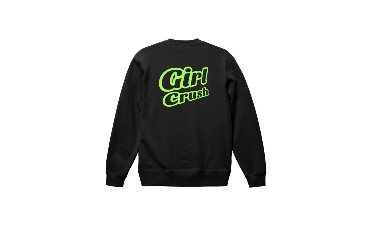 coguchi girl crush sweat (bk/gr)