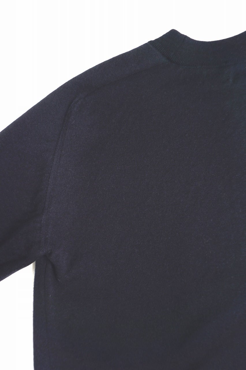 Worsted Merino Mock Neck P/O