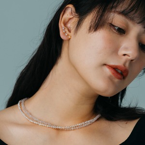 Grey fresh water pearl earcuff