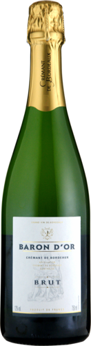バロン・ドール クレマン・ド・ボルドー ブリュット　NV　カーヴ・ルイ・ヴァロン　BARON D'OR Blanc Cremant de Bordeaux Brut　NV　	 Caves Louis Vallon