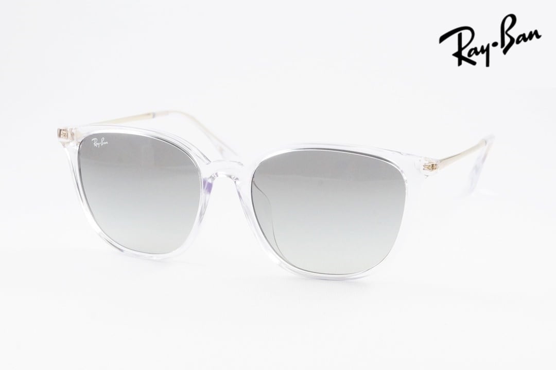 松島聡さん着用】Ray-Ban クリア サングラス RB4348D 6447/11 57サイズ