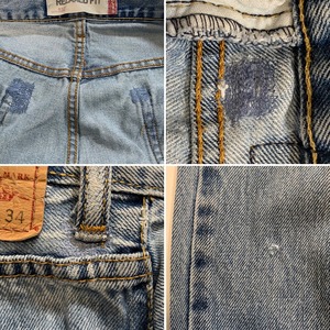10845 リーバイス 550 デニムパンツ テーパード 輸入古着 W36