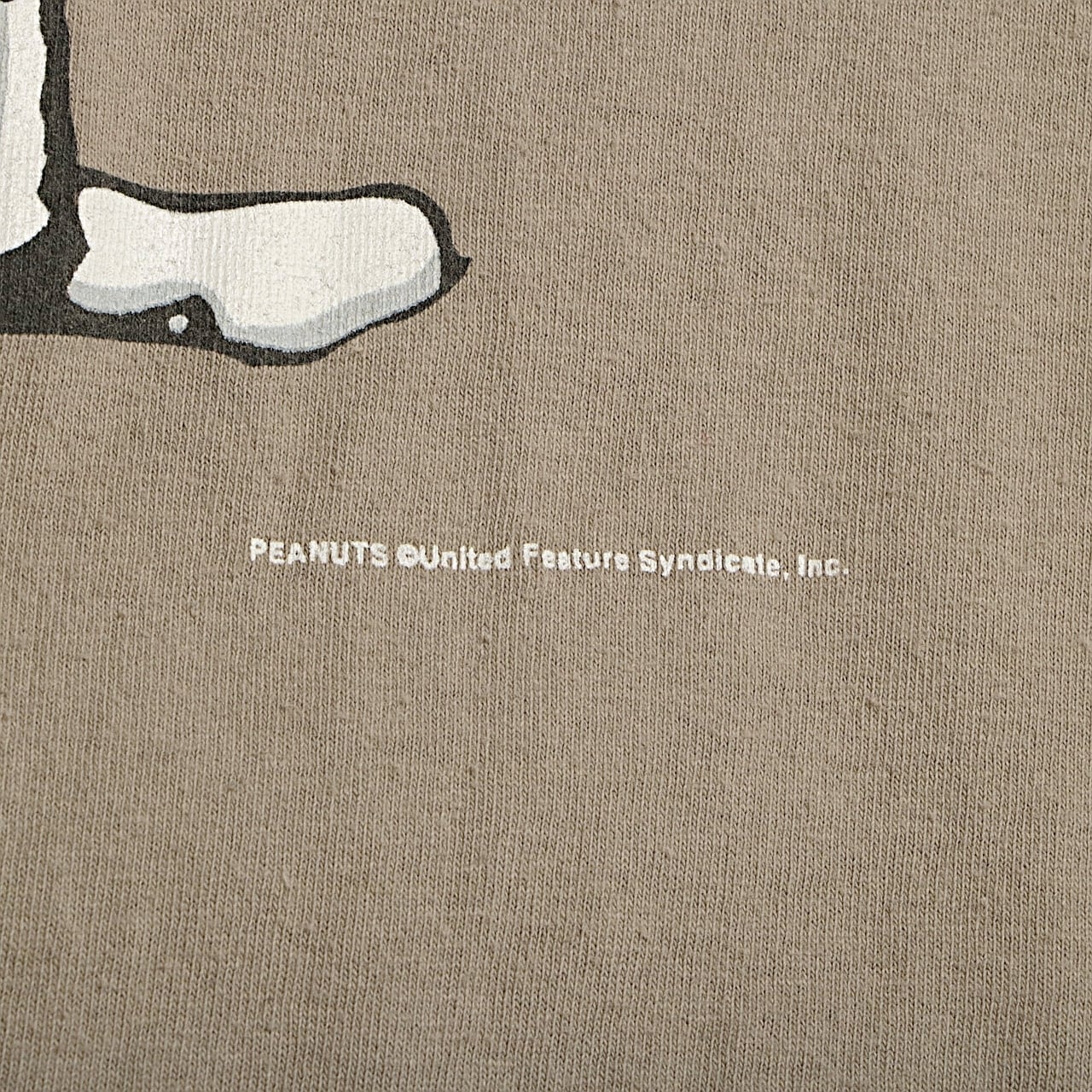 90s USA製 Snoopy スヌーピー 両面 キャラクター Tシャツ 古着 used