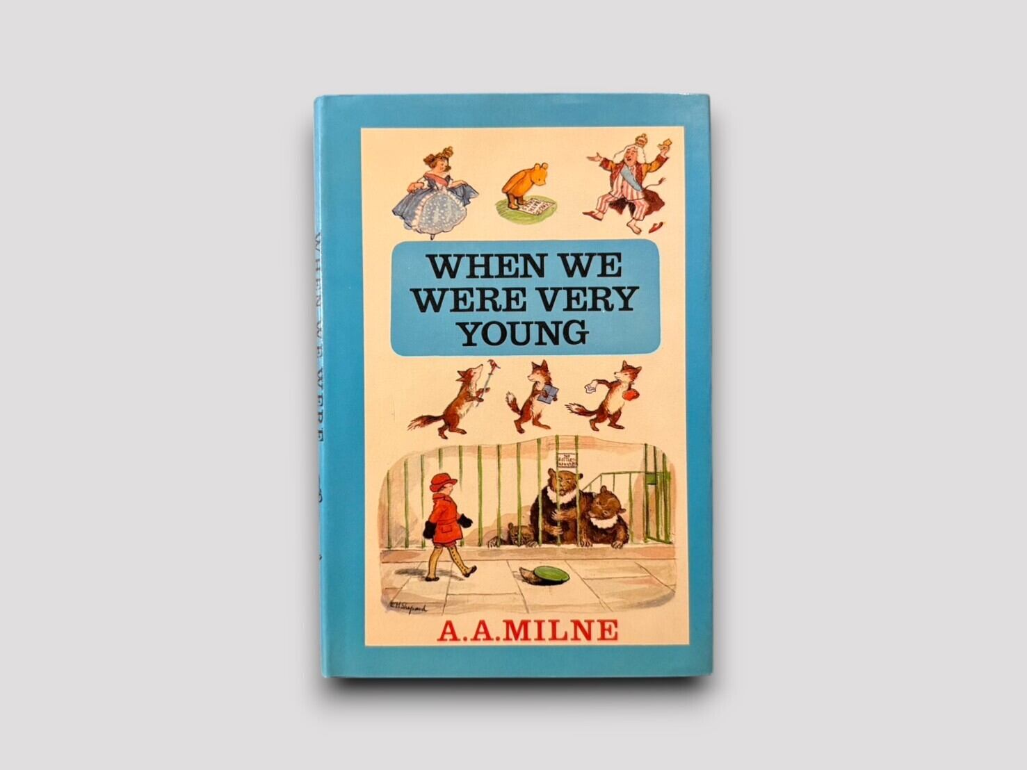 【SC104】【REPRINT】When We Were Very Young Illustrated by E.H.Shepard(1973) /A. A. Milne