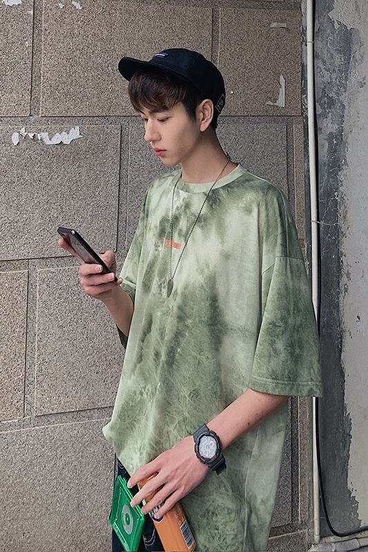 全3色 Tシャツ カットソー タイダイ カジュアル おしゃれ