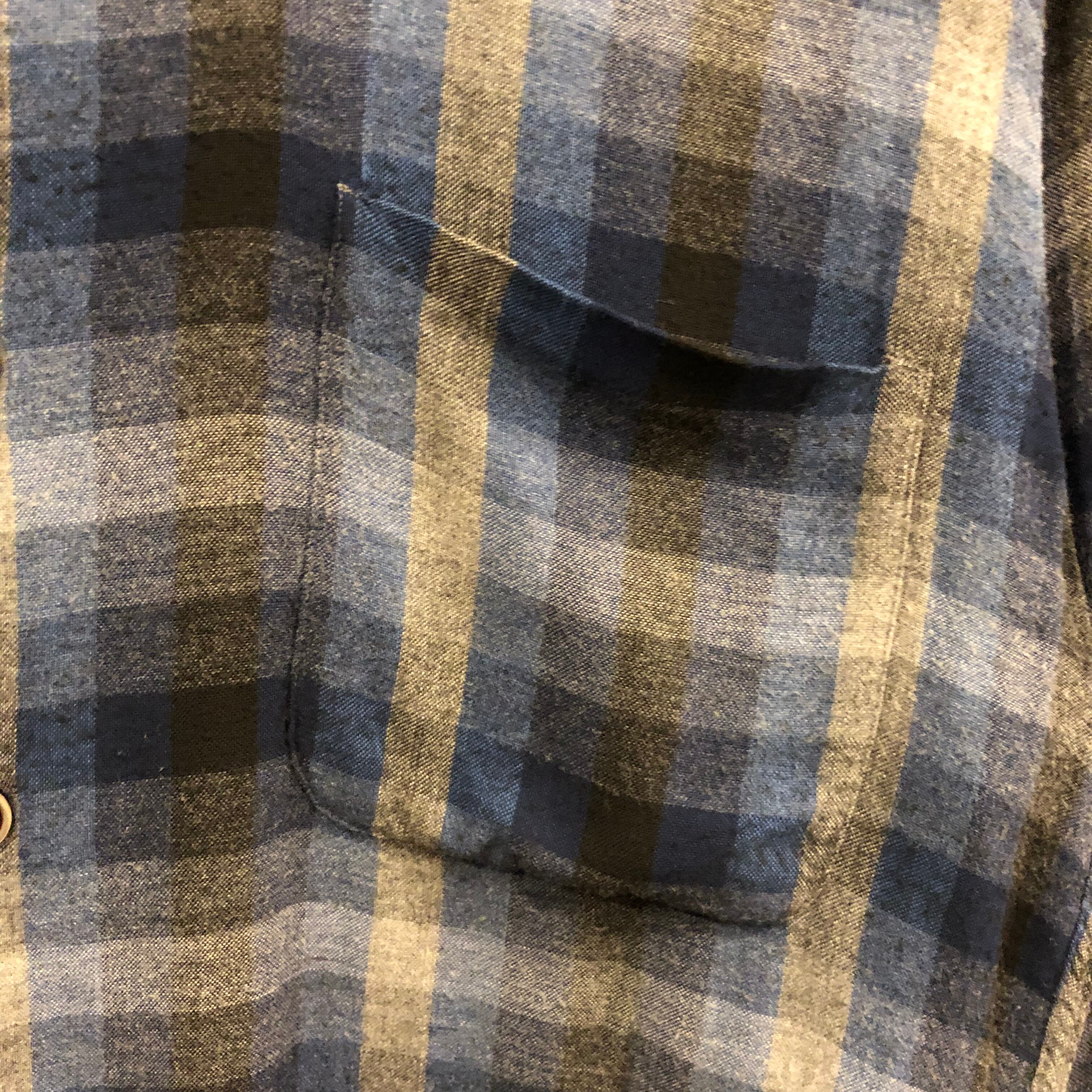 60S 70S　McGREGOR　オンブレ　レーヨン　ヴィンテージ　USA製 ヴィンテージ・1960s McGREGOR マクレガー・レーヨンシャツ