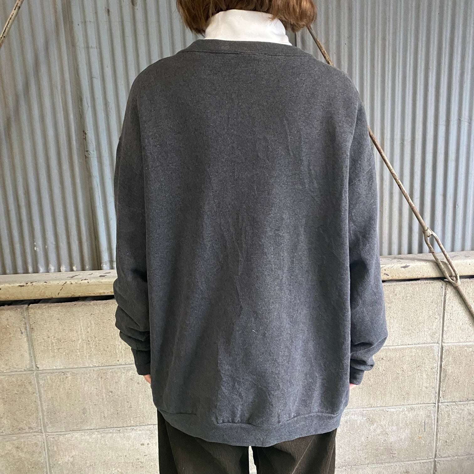 90年代 USA製 ハーレーダビッドソン イーグル プリント スウェット 