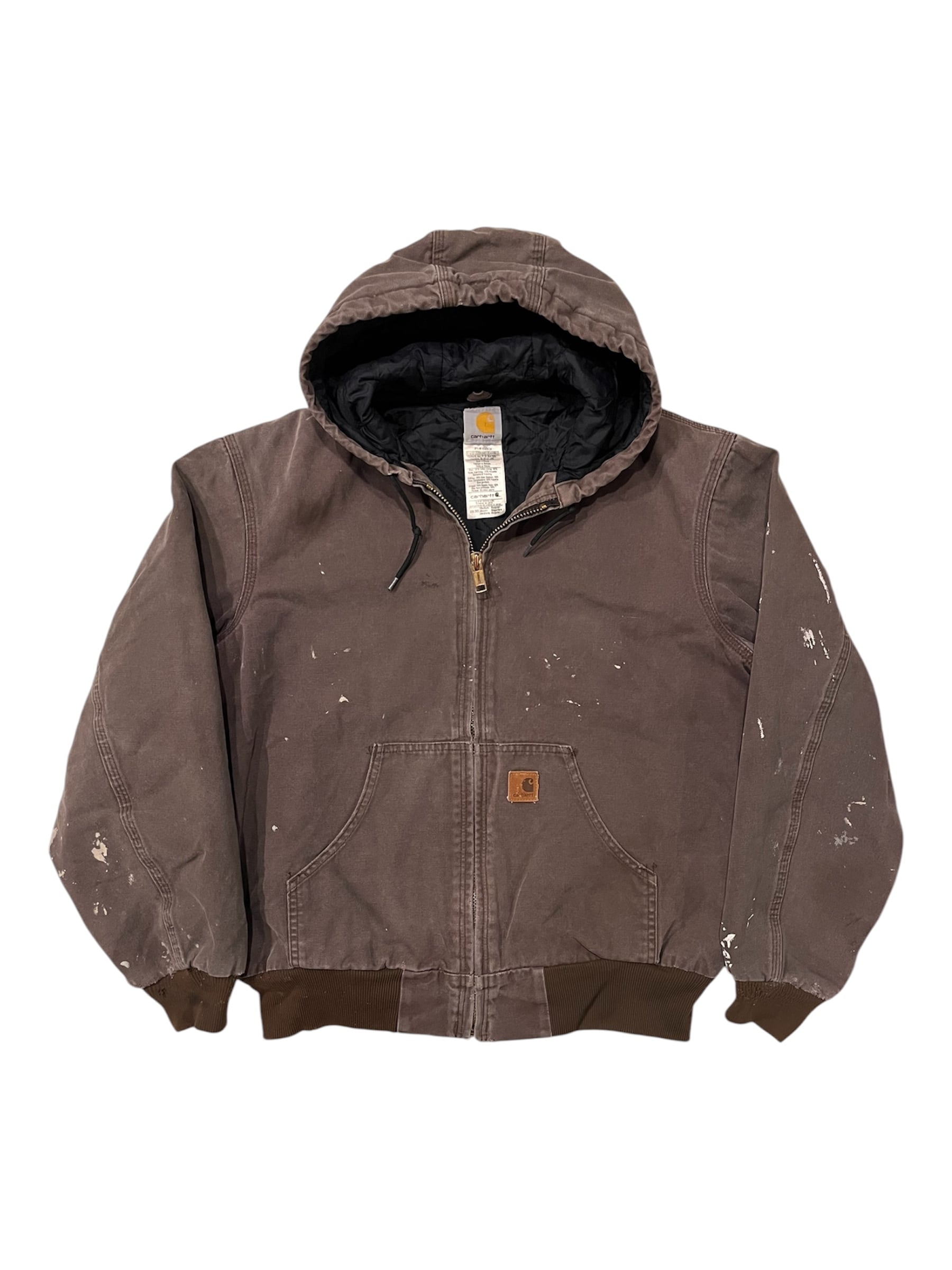 Carhartt J280 DKB Active Jacket Faded Dark Brown カーハート Carhartt J280 DKB Active Jacket Faded Dark Brown カーハート