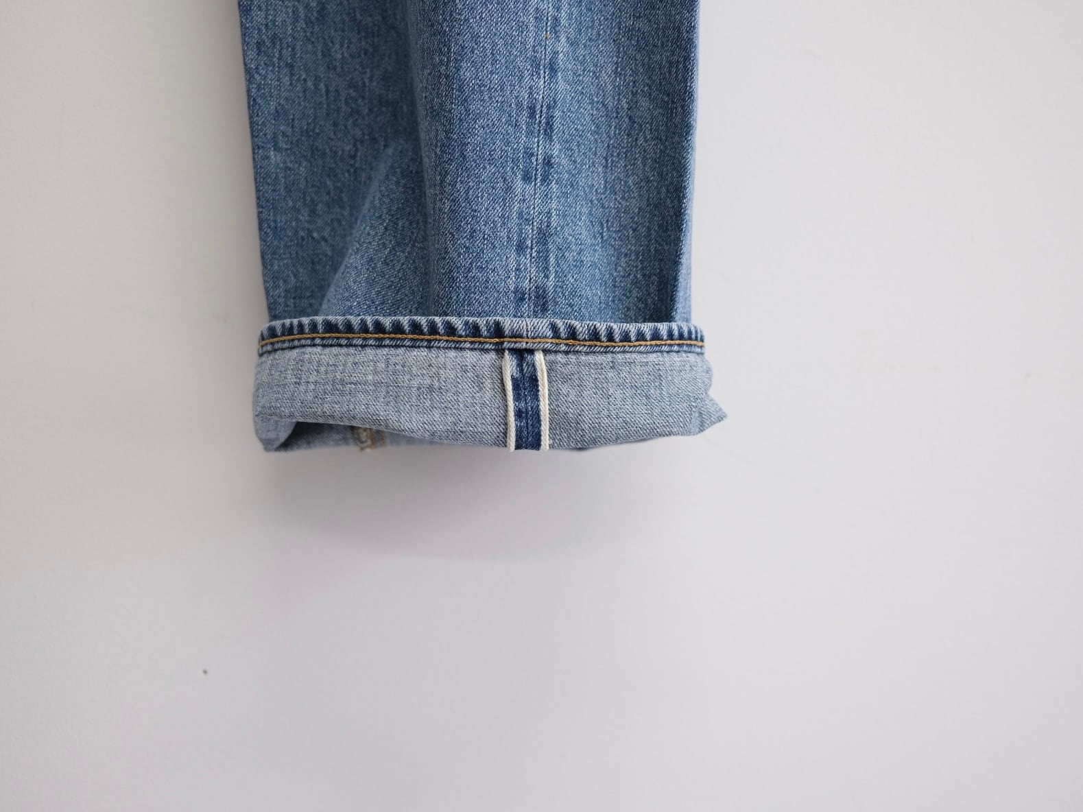 パンツ ULTERIOR VINTAGE WASHED SELVEDGE DENIM ULTERIOR” VINTAGE WASHED SELVEDGE DENIM 5P PANTS” | Lapel