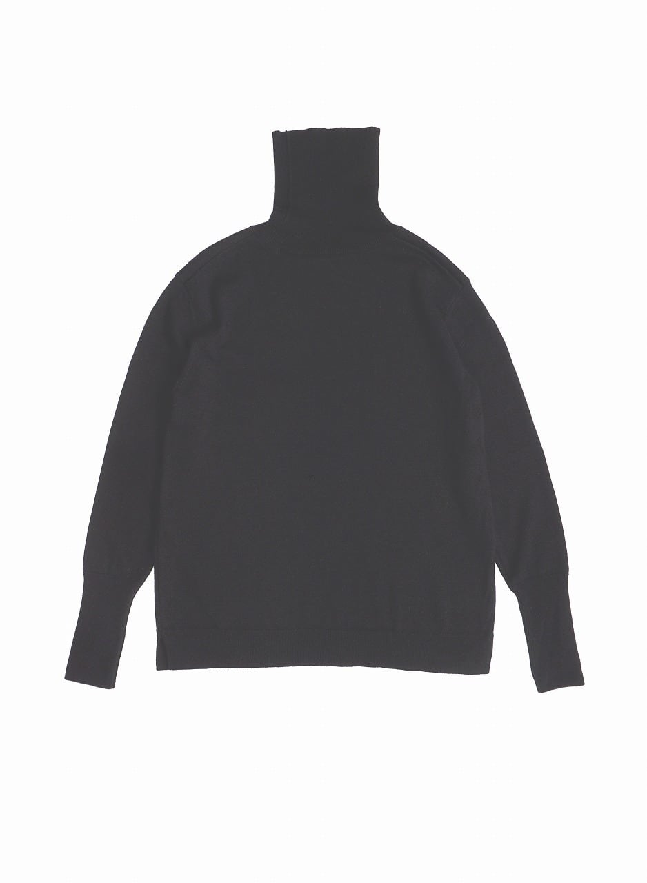 Cashmere Silk High Neck P/O