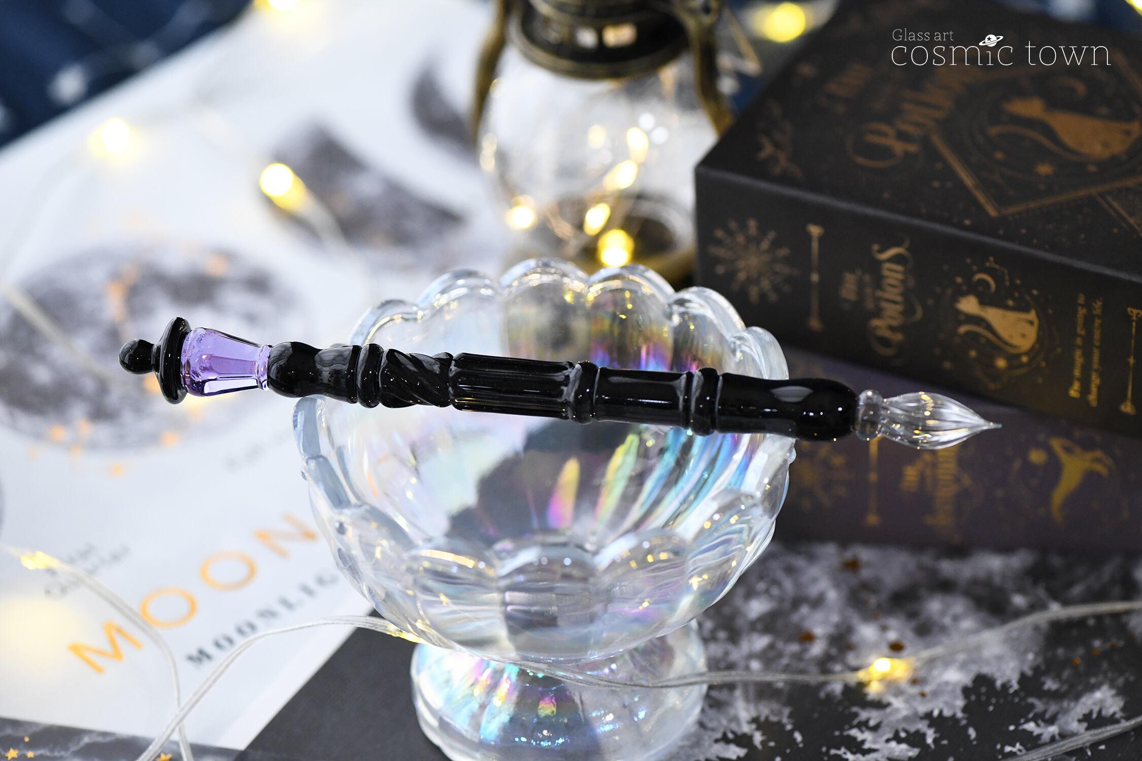 【新品未開封】　 街灯ガラスペン ボロシリケイト cosmic town 街灯ガラスペン / ボロシリケイト【cosmic town】0908-1