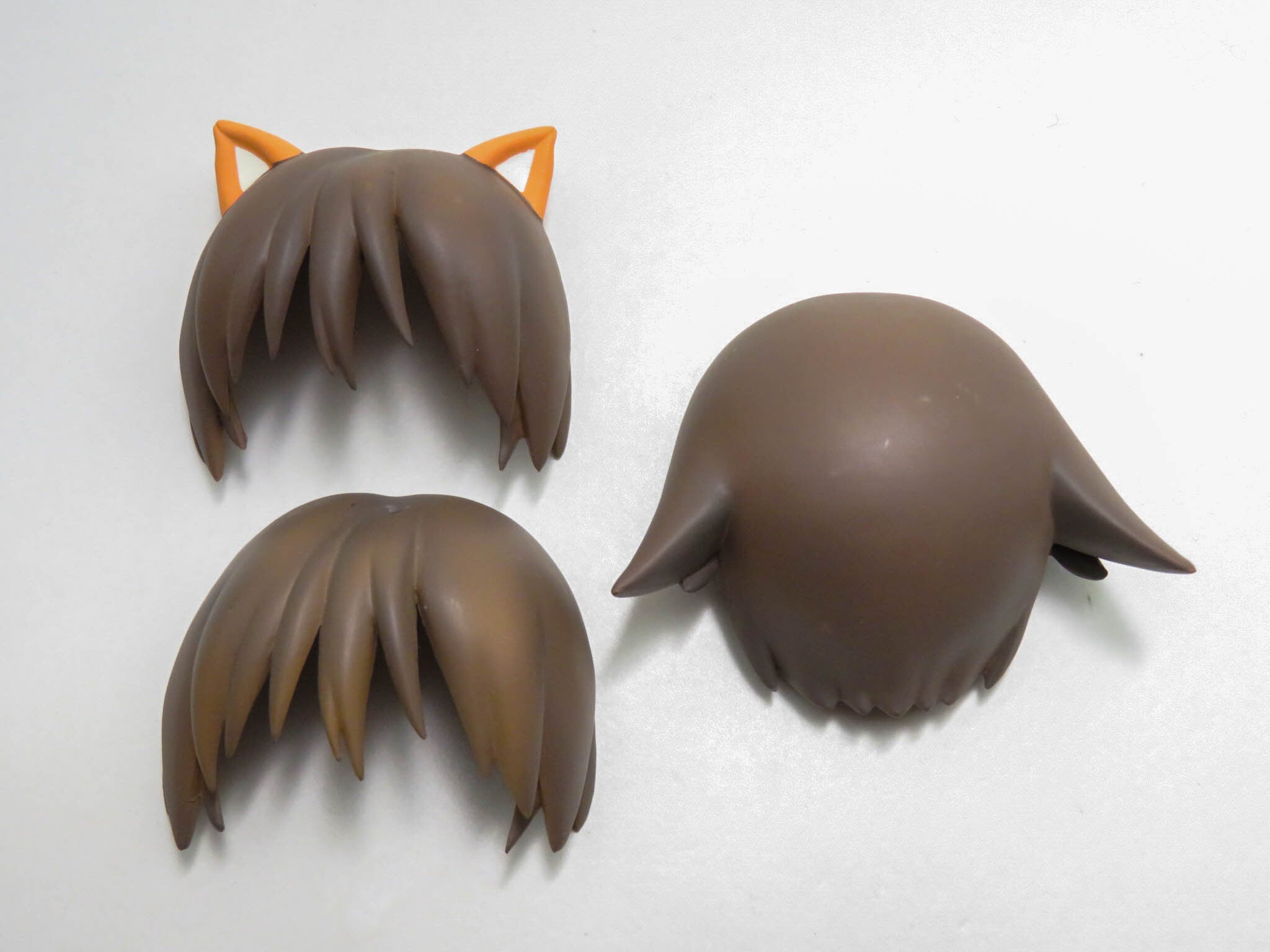 再入荷(A−ランク)【057】 宮藤芳佳 髪パーツ ショートとケモ耳 ねんどろいど