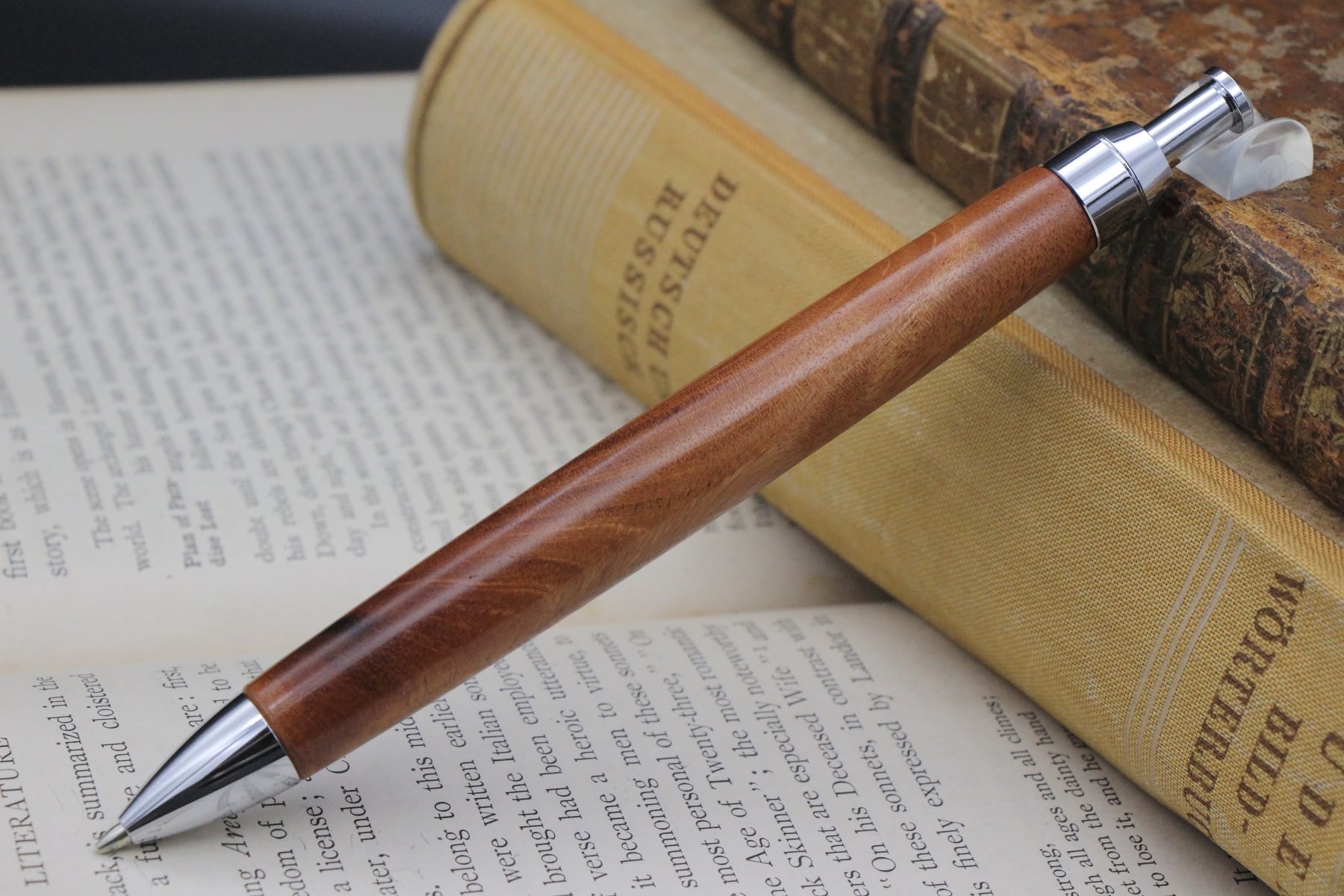 世界三大銘木 キューバンマホガニー 1・Pencil 0.5mm」木軸シャープ