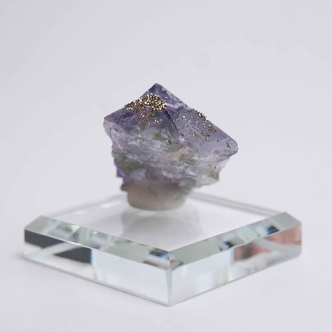 ヤオガンシャン産 フローライト / パイライト / 原石 標本 | ariife