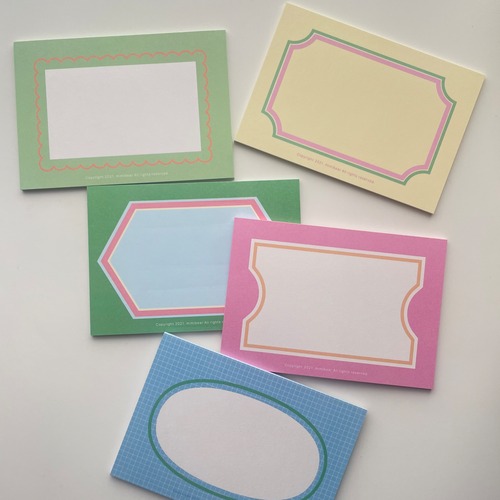 MIMIBEAR 〔cute memo set 〕