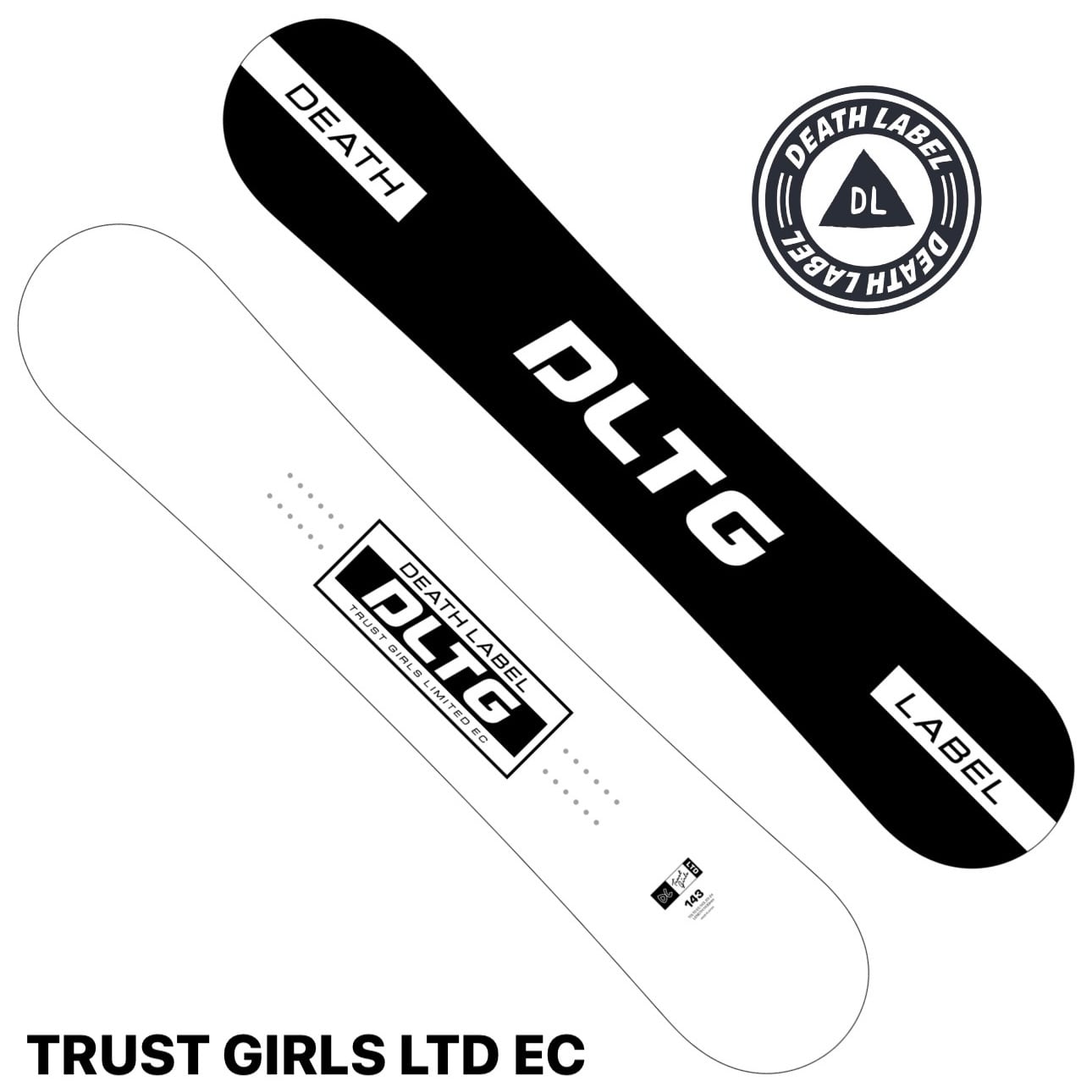 23-24 DEATHLABEL TRUST GIRLS LTD EC スノーボード デスレーベル 板 ...